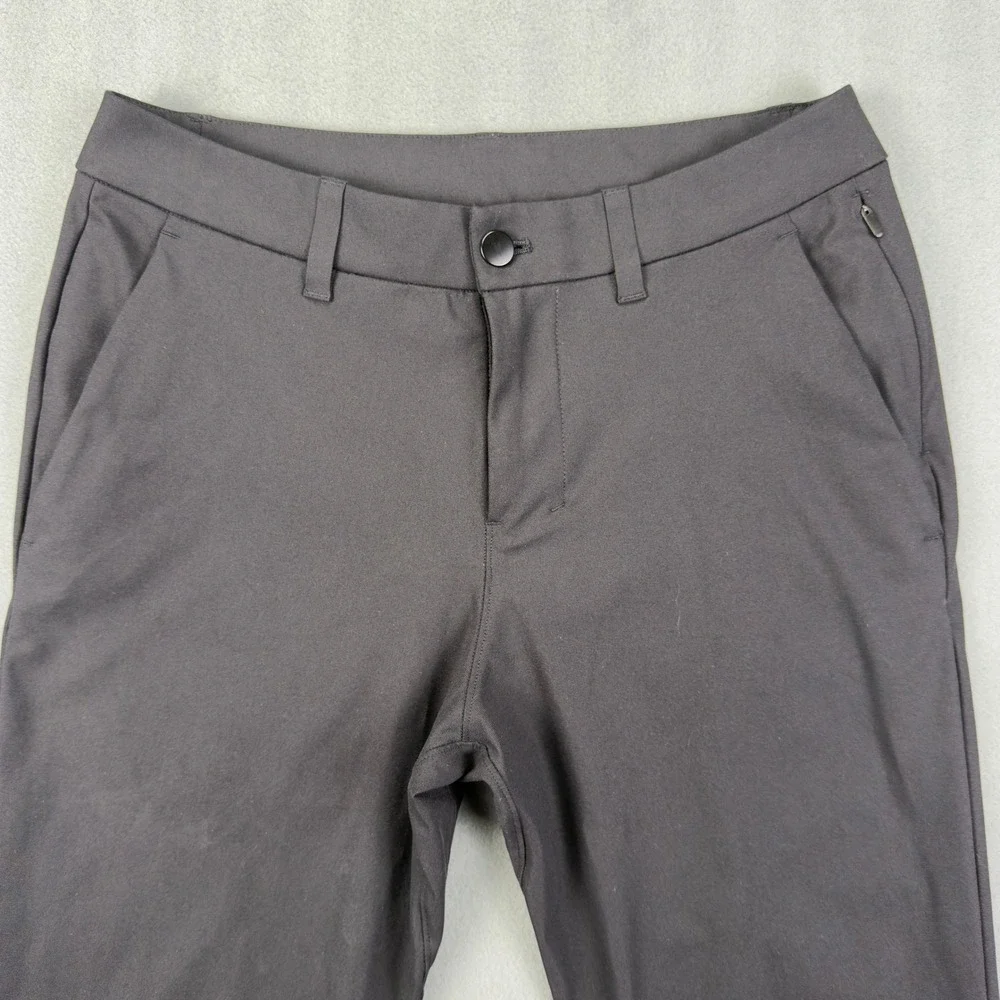 Lululemon Commission Slim Fit Pants 29 Black Mens Technical Trousers